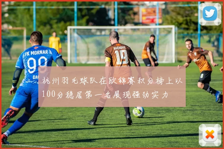 杭州羽毛球队在欧锦赛积分榜上以100分稳居第一名展现强劲实力